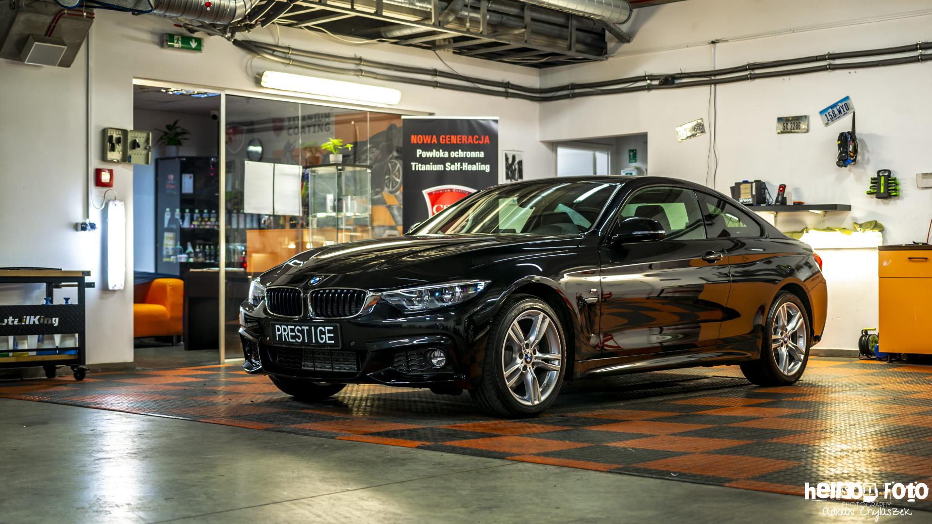 BMW serii 4 Prestige garage Myjnia salon Auto