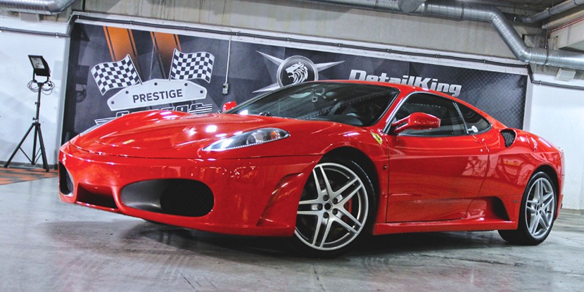Ferrari F430 prawy bok