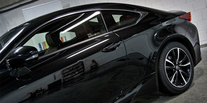 Lexus RC 200T lewe drzwi